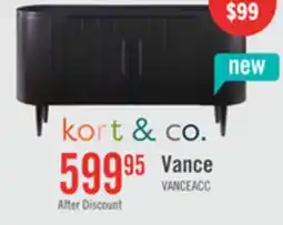 The Brick Kort & Co Vance 55 Cabinet – Matte Black offer