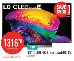 The Brick LG 48 C6 OLED 4K Smart webOS TV (OLED48C6PUA.ACC) - 2026 Model offer