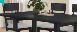 The Brick Trove Dining Table, 72W – Black offer