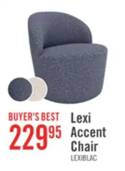 The Brick Lexi 28.35 Fabric Accent Chair – Blue offer