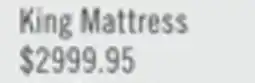 The Brick Stearns & Foster Swansea Luxury Euro Pillowtop King Mattress Set offer