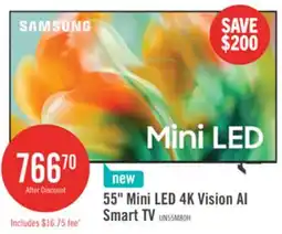 The Brick SAMSUNG 55 M80H Mini-LED 4K Vision AI Smart TV (UN55M80HAFXZC) - 2026 Model offer