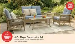 The Brick Mayan 4-Piece Patio Set offer