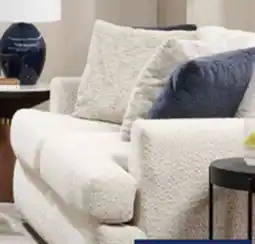 The Brick Made in Canada Customizable Sofa Lab Arc 63 Fabric Loveseat – Plush Oyster offer