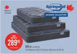 The Brick Springwall Advance Ultra Tight Top Firm Twin Mattress offer