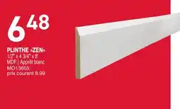 Matério PLINTHE ZEN offer