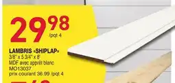 Matério LAMBRIS SHIPLAP offer