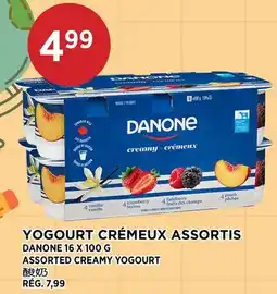 Kim Phat DANONE ASSORTED CREAMY YOGOURT offer