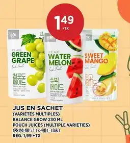 Kim Phat BALANCE GROW POUCH JUICES offer