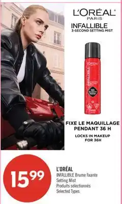 Pharmaprix L'ORÉAL INFALLIBLE Setting Mist offer