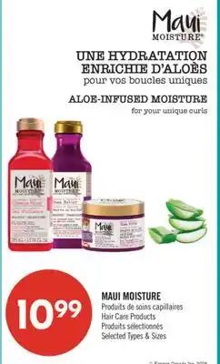 Pharmaprix MAUI MOISTURE Hair Care Products offer