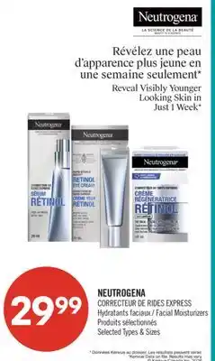 Pharmaprix NEUTROGENA CORRECTEUR DE RIDES EXPRESS Facial Moisturizers offer