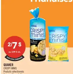 Pharmaprix QUAKER CRISPY MINI offer