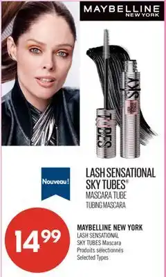 Pharmaprix MAYBELLINE NEW YORK LASH SENSATIONAL SKY TUBES Mascara offer