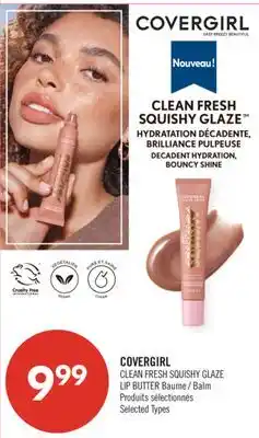 Pharmaprix COVERGIRL CLEAN FRESH SQUISHY GLAZE LIP BUTTER Balm offer