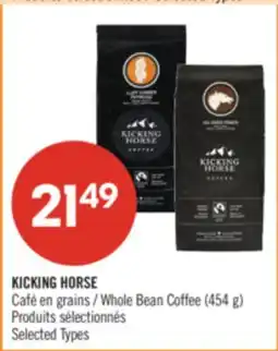 Pharmaprix KICKING HORSE Whole Bean Coffee (454 g) offer