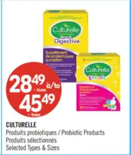 Pharmaprix CULTURELLE Probiotic Products offer