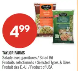 Pharmaprix TAYLOR FARMS Salad Kit offer
