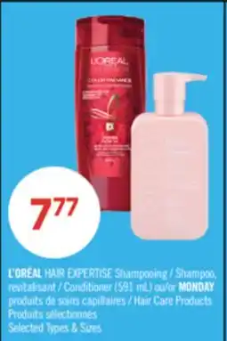 Pharmaprix L'ORÉAL HAIR EXPERTISE Shampoo, Conditioner (591 mL) or MONDAY Hair Care Products offer