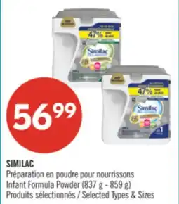 Pharmaprix SIMILAC Infant Formula Powder offer
