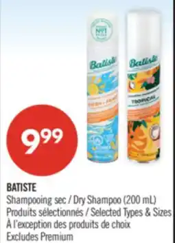 Pharmaprix BATISTE Dry Shampoo offer