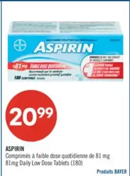 Pharmaprix ASPIRIN 81mg Daily Low Dose Tablets offer