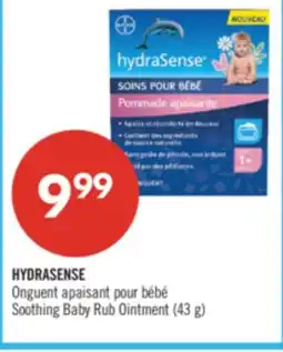 Pharmaprix HYDRASENSE Soothing Baby Rub Ointment offer