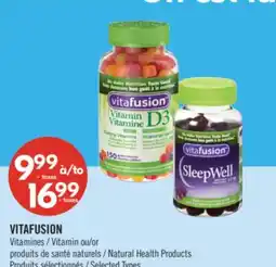 Pharmaprix VITAFUSION Vitamin or Natural Health Products offer