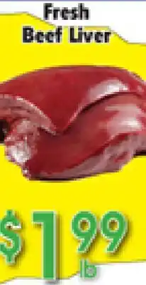 Danforth Food Market Fresh Beef Liver offer