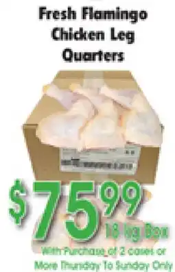 Danforth Food Market Fresh Flamingo Chicken Leg Quarters offer