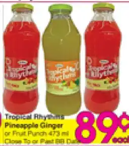 Danforth Food Market Tropical Rhythms Pineapple Ginger or Fruit Punch offer