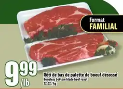 Bonanza Rôti de bas de palette de bœuf désossé offer