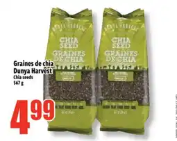 Bonanza Graines de chia Dunya Harvest offer