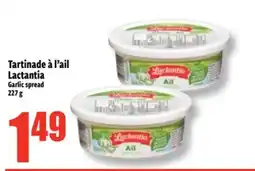 Bonanza Tartinade à l'ail Lactantia offer