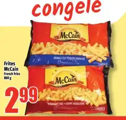 Bonanza Frites McCain offer
