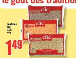 Bonanza Lentilles Clic offer