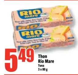 Bonanza Thon Rio Mare offer