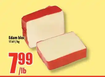 Bonanza Edam bloc offer