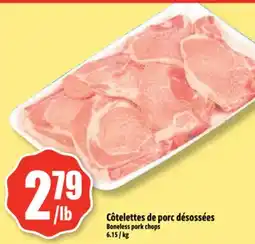 Bonanza Côtelettes de porc désossées offer