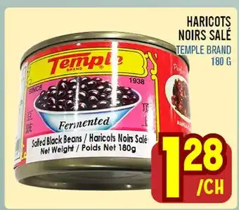 Marché Lian Tai TEMPLE BRAND Salted Black Beans offer