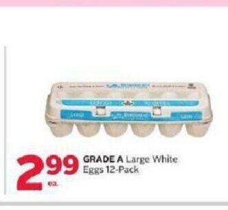 Rexall Grade A Large White Eggs offer