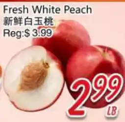 Foody Mart Fresh White Peach offer