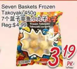 Foody Mart Seven Baskets Frozen Takoyaki offer