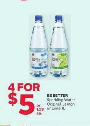 Rexall Be Better Sparkling Water offer