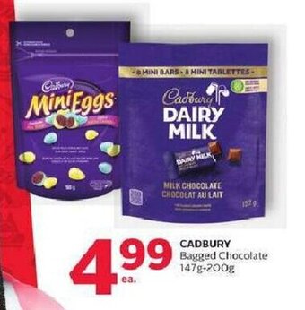 Rexall Cadbury Bagged Chocolate offer