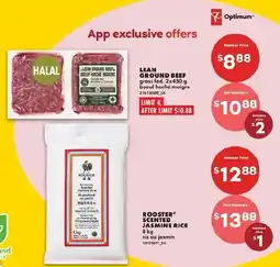 No Frills Rooster scented jasmine rice offer