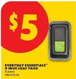No Frills Everyday Essentials 9 inch loaf pans offer