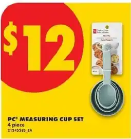 No Frills PC measuring cup set offer