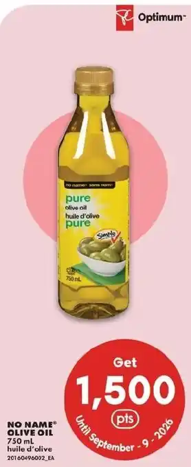 No Frills No Name olive oil offer