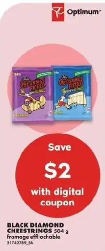 No Frills Black Diamond Cheestrings offer
